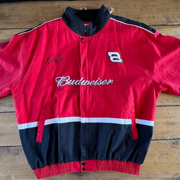 Vintage 1990's Winners Circle Dale Earnhardt Jr Nextel Cup Series Bomber Jacket - Picture 3 of 8